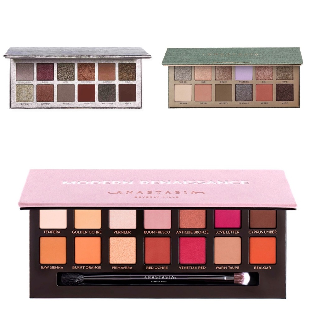 Anastasia Beverly Hills Eyeshadow Palette Bundle (3) NWT